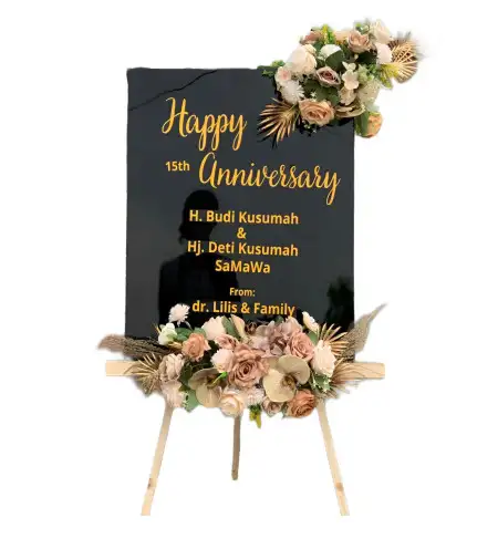 Papan Bunga Akrilik Sukamelang